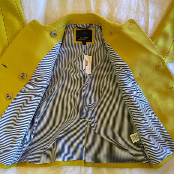 NWT J. Crew Wool Melton Short Peacoat - Picture 6 of 12